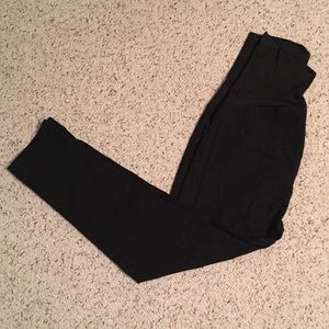Black Maternity Dress Pants